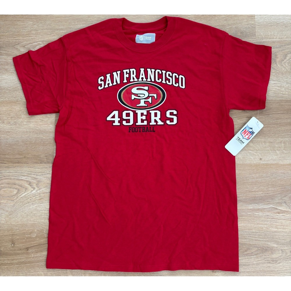 NWT Men’s NFL Team Apparel San Francisco 49ers Tee – Medium – Red