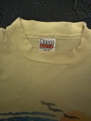 Vintage 1979 US Navy Single Stitch Cotton Tee Hanes Beefy T Size M