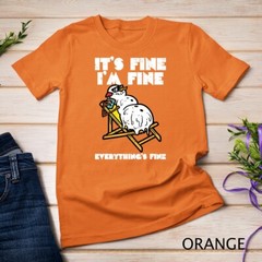 Christmas In July Snowman Melting Fine Funny Men Women Kids Unisex T-shirt