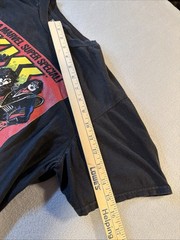 KISS Marvel T Shirt Mens Large Graphic Band Tee Gildan Anvil Lightweight