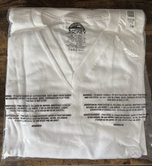Big Man 6X Jockey Made In America V-Neck Undershirt 2 Pack 100% Cotton 9663/100