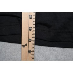 Tommy Hilfiger Jeans Long Sleeve Shirt Mens XL Black Flag Patch Logo NEW