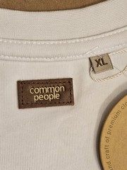 NWT Common People HOT RAMEN 100% COTTON TSHIRT XL WHITE