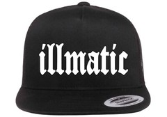 Illmatic Nas Trucker Hat Mesh Back Snapback Hip Hop Street Baseball Unisex Cap