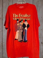 NWT – THE BEATLES Yellow Submarine Adult Size 2XL Red Short Sleeve Tee