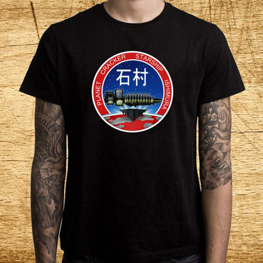 Planet Cracker Starship Ishimura Men’s Black Size S-5XL