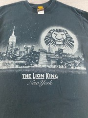 The Lion King New York T-Shirt Size Medium Black Broadway Sparkles