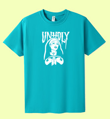 UNISEX MEN WOMENS TEE TSHIRT UNHOLY GIRL EMO COMFORT FIT ALL SEASONS POSTER ART