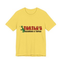 Vintage Turtles Record & Tapes Store Logo Unisex Jersey Short Sleeve T-Shirt