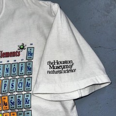 Periodic Table Wild Cotton Y2K VTG T Shirt Science Nerdy Prep Humor Joke School