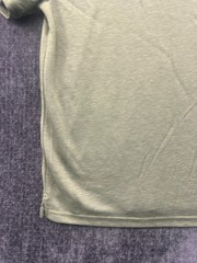 Apt. 9 Premier Flex Henley Shirt Mens Medium Green Classic Casual Short Sleeve