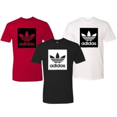 Adidas Men’s T-Shirt Blackbird Trefoil Graphic Logo Active Short Sleeve Tee