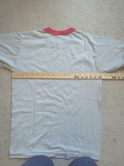 dead Stock Never Used Single Stitches Russell 70s vintage small Ringer t shirt