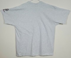 Official Evil Sports T Shirt 2XL Skull with Baseball Eyes Gray
