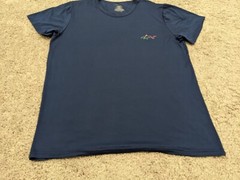 Greg Norman T Shirt Men’s Medium (32-34) Blue Moisture-wicking Active Workout