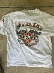 Vintage Harley Davidson Shirt 55th Sturgis Rally 1995 Size XL