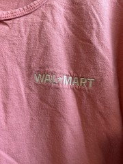 Vintage Walmart Pink Short Sleeve Shirt Anvil Tag XL