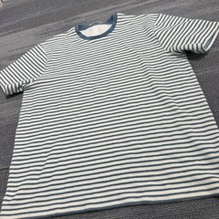 Mr P. Porter Shirt Mens Large White Cotton Crewneck Textured Knit Short Sleeve