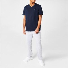 Men’s Slazenger Cotton V Neck T Shirt XS S M L XL XXL 3XL 4XL ASS COLOURS BNWT