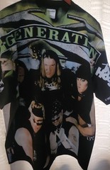 D-GENERATION (ALL OVER PRINT FRONT ONLY ON A SHAKA HEAVYWEIGHT T SHIRT “MODERN”
