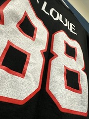 88 Fingers Louie Original Shirt Chicago Blackhawks Huge Logo Front And Back Rare