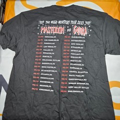 Mastodon Gojira Mega-Monsters Tour 2023 T-Shirt Metal Band Black Multiple Sizes
