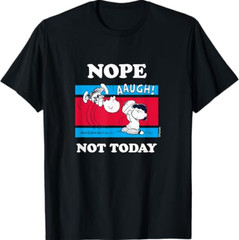 Peanuts – Nope Not Today T-Shirt