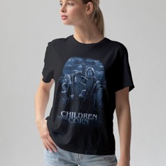 Children of the Corn (1985) Movie Poster Inspired T-Shirt Retro 80s Tee Unisex