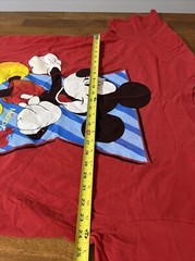 Mickey Mouse T-Shirt Adult Oversized Sleep Shirt One Size Fits Most Vintage