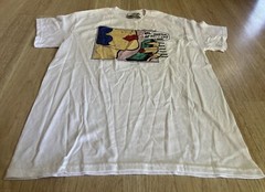 Lichtenstein Style “Real Hustle, No Days Off”Graphic T Medium Comic Graphic New