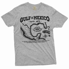 Gulf of Mexico T-shirt origin of Gulf of Mexico history men’s tee shirt
