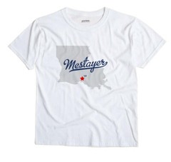Mestayer Louisiana LA T-Shirt MAP