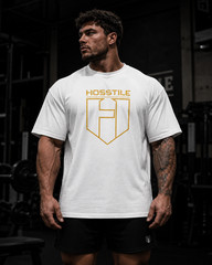 Cotton Men’s Printed Oversized Tshirt Crew Neck Short Sleeve Gym Training Tee