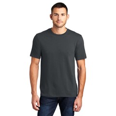 District DT6000 Very Important Plain T Shirt Unisex S M L XL 2XL Charcoal Gray