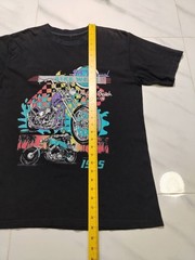 Vintage 1995 Daytona Bike Week T Shirt 54th Annual USA Single Stitch L Black