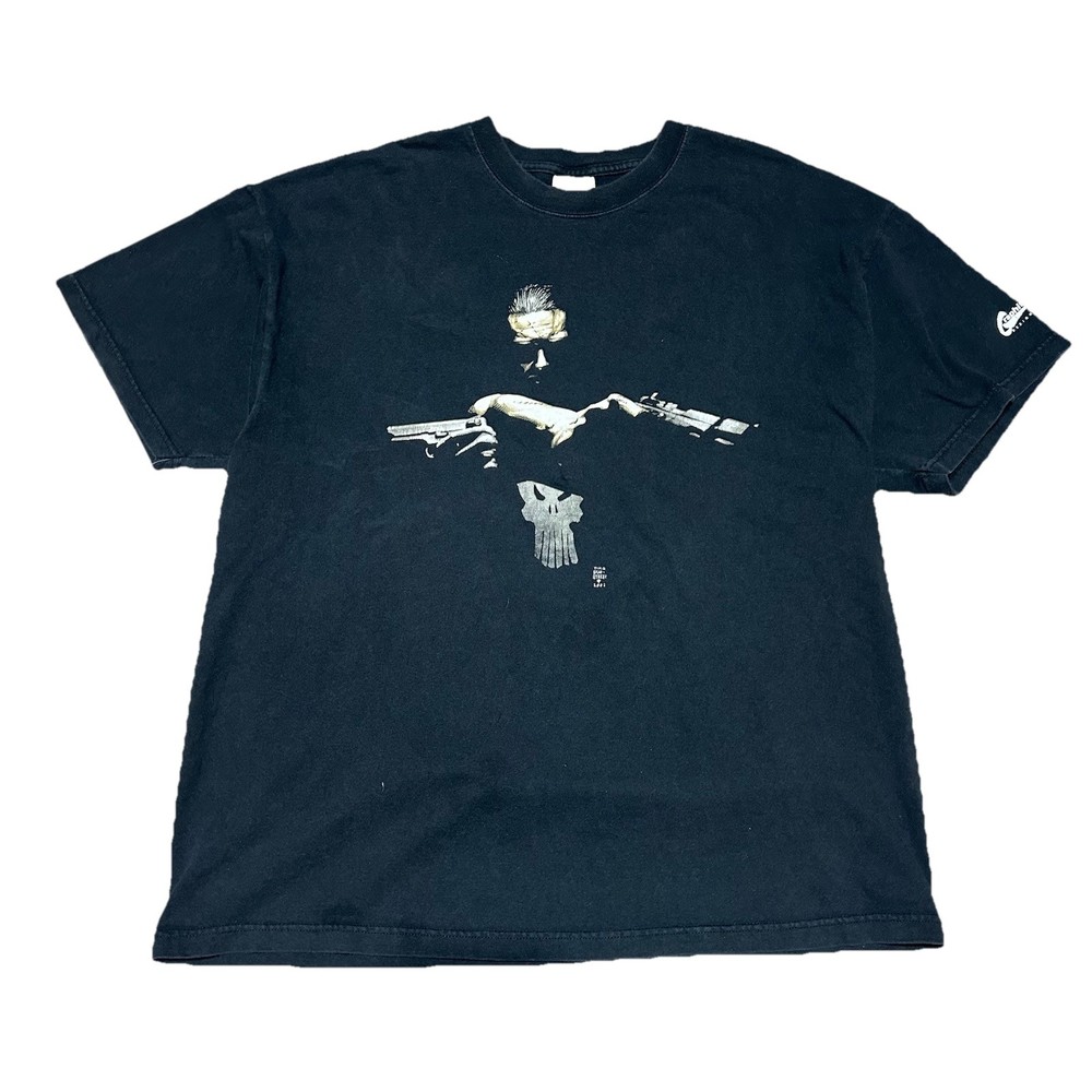 Vintage 2003 Marvel The Punisher Rare Vintage Tshirt Graphitti Designs XL