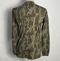 Mossy Oak Men’s LS Moisture Wicking Hunting T-Shirt Bottomland Camo Size 2XL NEW