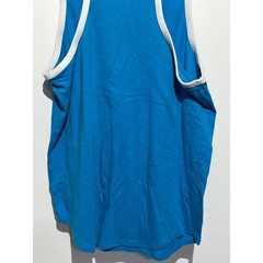 Victoria’s Secret PINK Mens Blue Ringer Racerback Tank Top Medium Dog Logo