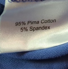 Peter Millar Shirt Mens XL Blu Long Sleeve Pima Cotton Stretch T-shirt