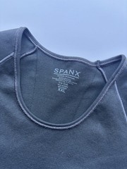 Spanx Cotton Compression Black T Shirt BRAND NEW sz XXL