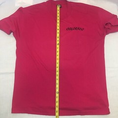 Vintage Shirt XL Fruit Loom Best Single Stitch Colorado Pink Cow Graphic 90s