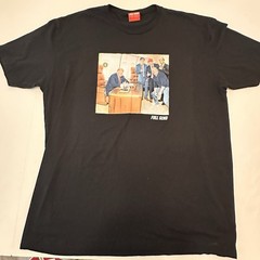 Donald Trump & Nelk Boys On Air Force One Full Send T-Shirt. Men’s 2XL Black