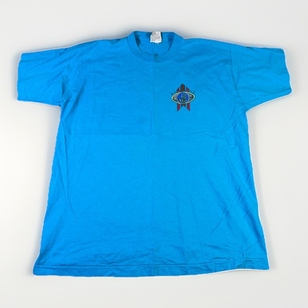 Vintage Body Glove Shirt Mens XL Blue Beach Surf Tee 90s USA