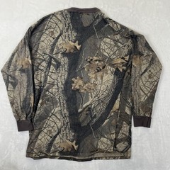Vintage RedHead Long Sleeve T-Shirt Mens 2XL Realtree Hardwoods Camo Hunting