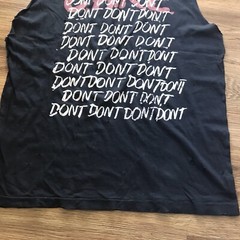 UNIF Don’t Care / Tank Shirt / Distresed / Soft / Black / Rare Small