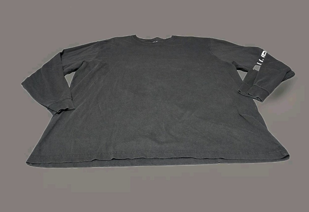 Carhartt Shirt, Sz 2XL, Black Loose Fit Long Sleeve Workwear, TK0231-M