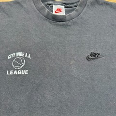 Vintage 90s Nike Sportswear City Wide AA League Embroidered Swoosh T-Shirt – XXL