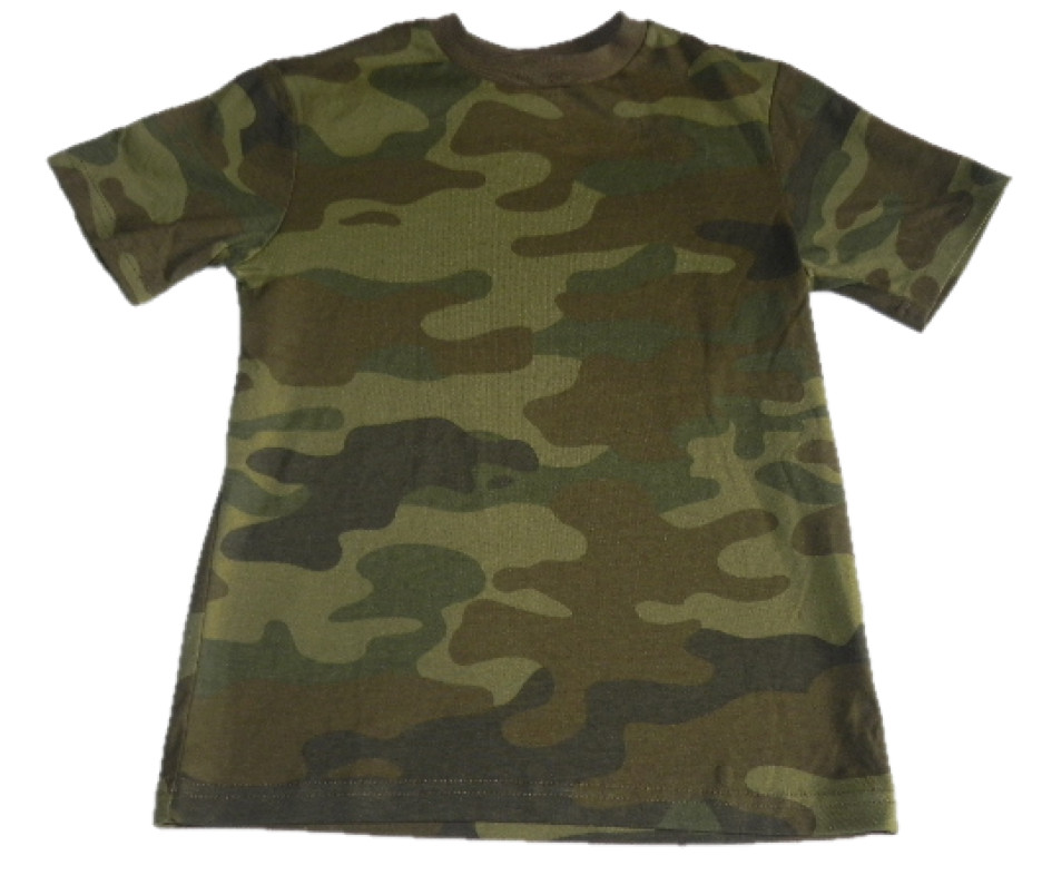 T-Shirt Men’s Woodland Camouflage Several Sizes
