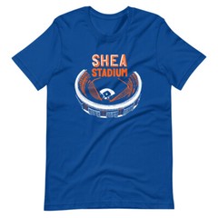 SHEA STADIUM Baseball New York Graphic Tee Short-Sleeve Unisex T-Shirt