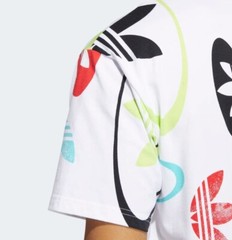 NEW MENS ADIDAS ORIGINALS ALLOVER LOGO TREFOIL TEE SHIRT ~ SIZE XL #HI2831
